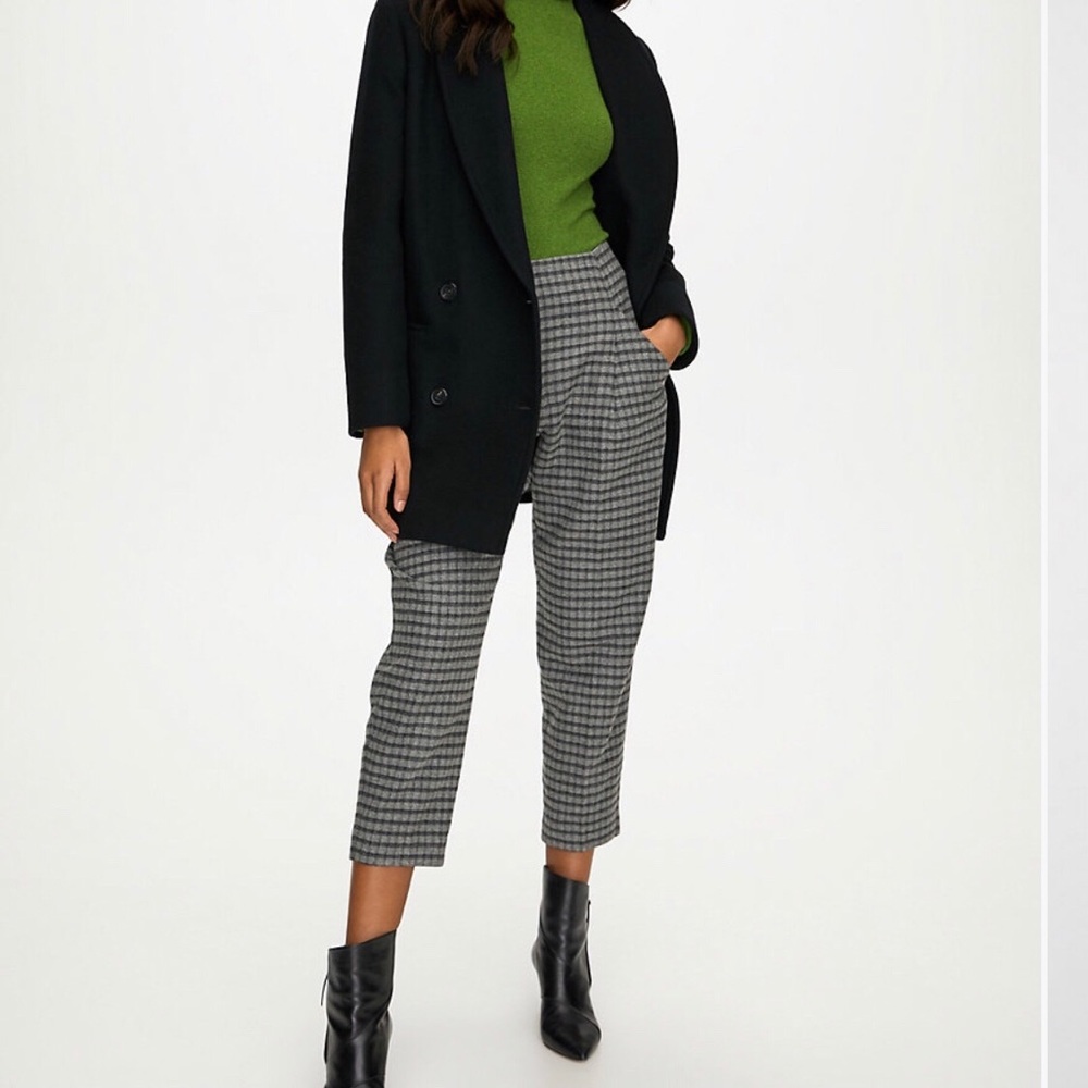 Aritzia chambery wool blend pants